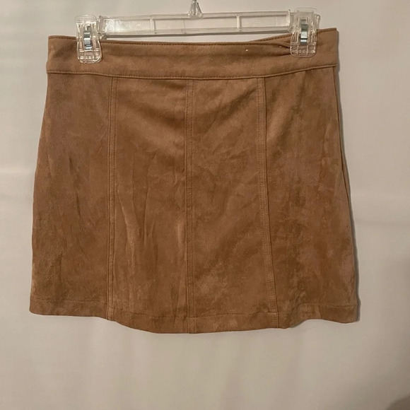 Altar’d State Suede Mini Skirt - Picture 3 of 3